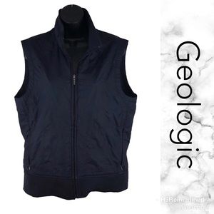 Geologic down vest